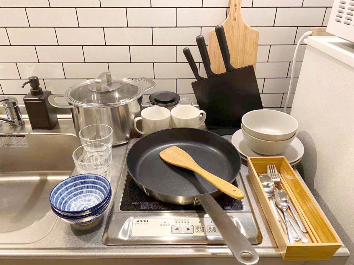 Tsubame Hotel Asakusabashi 3 Minutes Walk From Asakusabashi Station Near Asakusa, Akihabara, And Ueno Cooking Utensils And Kitchen Washing Machine Available Direct Access To Haneda And Narita Airports طوكيو المظهر الخارجي الصورة